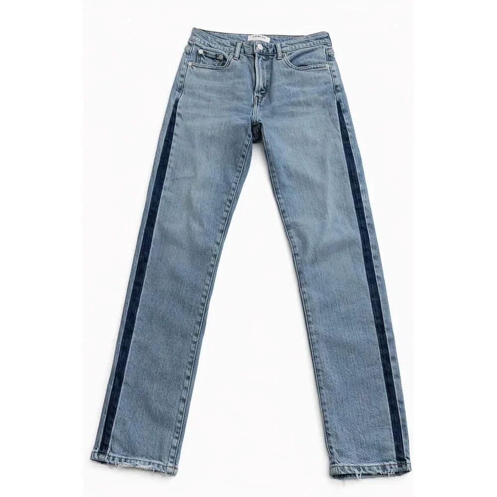 Agolde Toni Mid Rise Cropped Denim Jeans Size 26